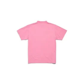 Camiseta Paris Strass de corte ajustado «Pink Faded» 809122TRVL59568