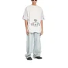 Camiseta «Paris Upside Down» oversize «Blanco» 698811TMVC9900