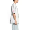 Camiseta «Paris Upside Down» oversize «Blanco» 698811TMVC9900