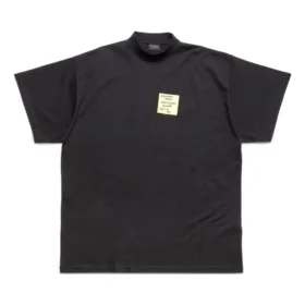 Camiseta Post It oversize «Washed Black» 739028TOVD41055