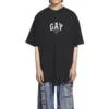 Camiseta Pride de corte holgado «Negro» 651795TLV931000