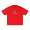Camiseta Qixi Crest, corte medio, «Rojo», 612966TMVL46971