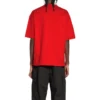 Camiseta Qixi Crest, corte medio, «Rojo», 612966TMVL46971
