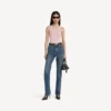 Camiseta sin mangas de mujer en rosa empolvado Camiseta sin mangas de mujer en rosa empolvado