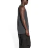 Camiseta sin mangas holgada «Washed Black» 697880TMVI11055