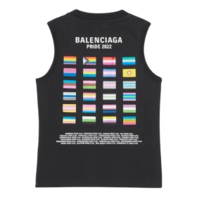 Camiseta sin mangas Pride 22 «Black White» 698102TMVO41070