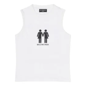 Camiseta sin mangas Pride 22 «White Black» 698102TMVO40904
