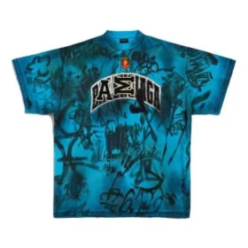 Camiseta Skater Graffiti «Blue Sky» 739028TOVA74900