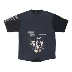 Camiseta Speed Hunters Upside Down oversize «Black Faded» 698811TMVC90100