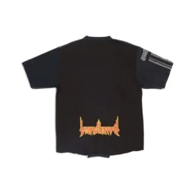 Camiseta Speed Hunters Upside Down oversize «Black Faded» 698811TMVC90100