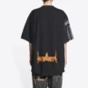 Camiseta Speed Hunters Upside Down oversize «Black Faded» 698811TMVC90100