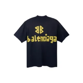 Camiseta Tape Type de corte medio «Black Faded» 739784TOVA91055