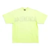 Camiseta Tape Type de corte medio «Fluo Yellow» 739784TOVA97204