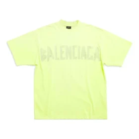 Camiseta Tape Type de corte medio «Fluo Yellow» 739784TOVA97204
