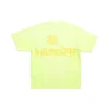 Camiseta Tape Type de corte medio «Fluo Yellow» 739784TOVA97204