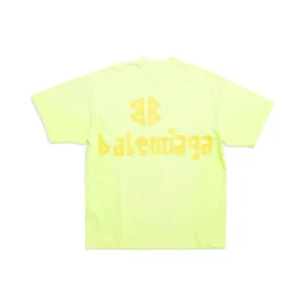 Camiseta Tape Type de corte medio «Fluo Yellow» 739784TOVA97204