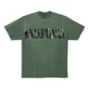 Camiseta Tape Type de corte medio «Verde oscuro» 739784TQVQ83004