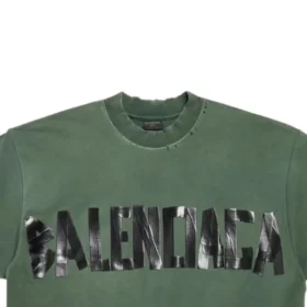 Camiseta Tape Type de corte medio «Verde oscuro» 739784TQVQ83004