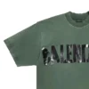 Camiseta Tape Type de corte medio «Verde oscuro» 739784TQVQ83004