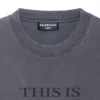 Camiseta «This Is Not Logo» «Gris» 661705TKVD91069