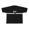 Camiseta tubular 360 oversize «Negro» 720501TNVD51070