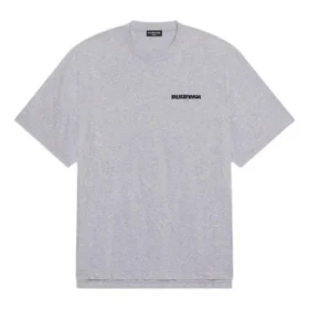 Camiseta Turn Slit «Gris-Negro» 675016TLVB31167