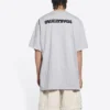 Camiseta Turn Slit «Gris-Negro» 675016TLVB31167