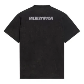Camiseta Turn Slit «Washed Black» 675016TLVB39034
