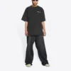 Camiseta Turn Slit «Washed Black» 675016TLVB39034