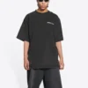 Camiseta Turn Slit «Washed Black» 675016TLVB39034