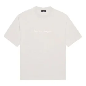 Camiseta unisex con estampado del logotipo de la colección primavera-verano 2021, gris 612966TIV542970 Camiseta unisex con estampado del logotipo de la colección primavera-verano 2021, gris 612966TIV542970