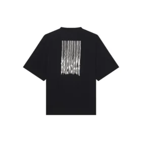 Camiseta unisex de cuello redondo con estampado FW21, negra 661715TKVE51070 Camiseta unisex de cuello redondo con estampado FW21, negra 661715TKVE51070
