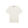 Camiseta unisex de lujo de cuello redondo y manga corta de algodón, color blanco 612966TIVG59055