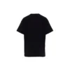 Camiseta unisex de manga corta bordada, negra, 612965TIVD31000