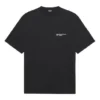 Camiseta unisex de manga corta con cuello redondo para impresión corporativa, colección primavera-verano 2021, color negro 612966TKV861070