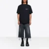 Camiseta unisex de manga corta con cuello redondo para impresión corporativa, colección primavera-verano 2021, color negro 612966TKV861070