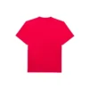 Camiseta unisex de manga corta con estampado de letras de la colección SS21, color rojo, 651795TKV816295