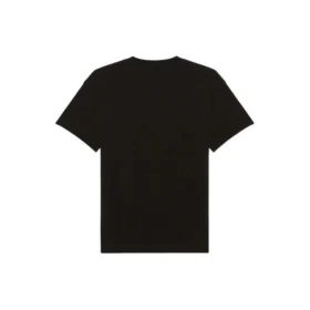 Camiseta unisex de manga corta con estampado del logotipo de la banda en estilo retro, negra 612965TIVA11000 Camiseta unisex de manga corta con estampado del logotipo de la banda en estilo retro, negra 612965TIVA11000