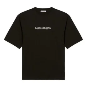 Camiseta unisex de manga corta con logotipo clásico, talla grande, color negro 620941TIV501070 Camiseta unisex de manga corta con logotipo clásico, talla grande, color negro 620941TIV501070