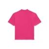 Camiseta unisex de manga corta con logotipo retro, rosa 556104TBV435630