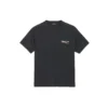 Camiseta unisex de manga corta con logotipo y corte holgado, negra 556150TAV441000