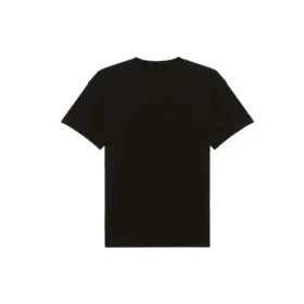 Camiseta unisex de manga corta holgada con estampado del logotipo y retrato de la banda, estilo retro, en negro 612966TIVA11000 Camiseta unisex de manga corta holgada con estampado del logotipo y retrato de la banda, estilo retro, en negro 612966TIVA11000