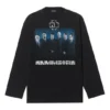 Camiseta unisex de manga larga con estampado de la banda alemana Rammstein, negro 651796TLV511000