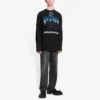 Camiseta unisex de manga larga con estampado de la banda alemana Rammstein, negro 651796TLV511000
