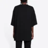 Camiseta unisex Otoño-Invierno 21 con impresión de letras a elegir, negra 661715TKVD31070