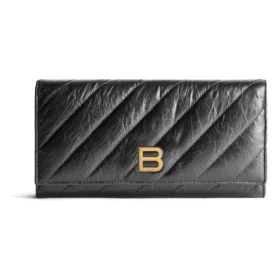 Cartera con cadena acolchada Crush «Negro» 781723210J11000