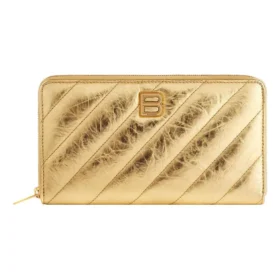 Cartera Crush Continental acolchada metalizada «Gold» 7664472AAYO8004