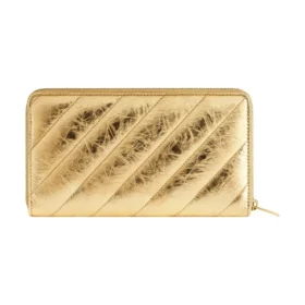 Cartera Crush Continental acolchada metalizada «Gold» 7664472AAYO8004