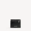 Cartera cuadrada plegada para hombre «Superbusy» en negro Cartera cuadrada plegada para hombre «Superbusy» en negro