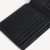 Cartera de hombre con pliegue cuadrado en negro/blanco Cartera de hombre con pliegue cuadrado en negro/blanco